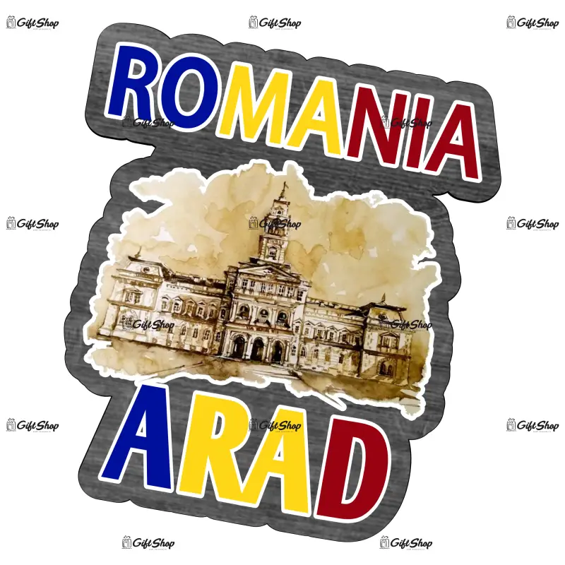Arad romania primaria, magnet frigider mgs127
